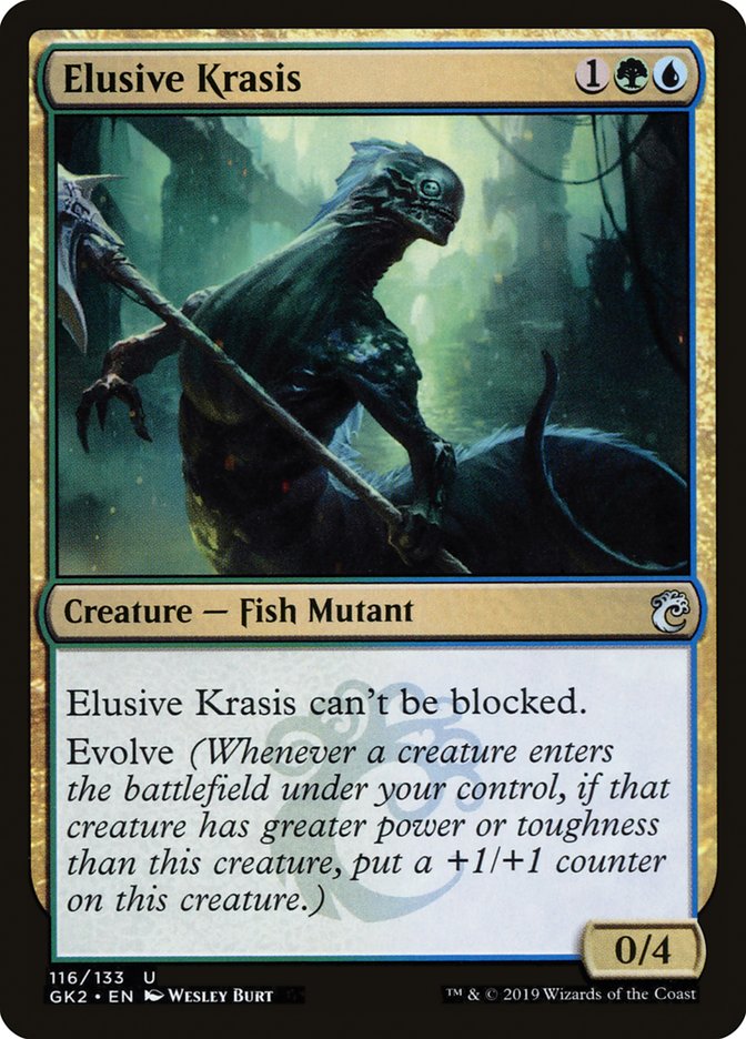 Elusive Krasis [Ravnica Allegiance Guild Kit] | Black Swamp Games