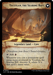 Brass's Tunnel-Grinder // Tecutlan, The Searing Rift [The Lost Caverns of Ixalan] | Black Swamp Games