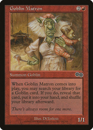 Goblin Matron [Urza's Saga] | Black Swamp Games