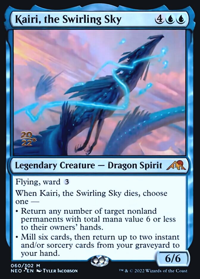 Kairi, the Swirling Sky [Kamigawa: Neon Dynasty Prerelease Promos] | Black Swamp Games