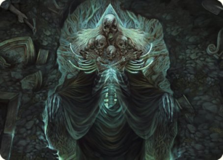 Myrkul, Lord of Bones Art Card (39) [Commander Legends: Battle for Baldur's Gate Art Series] | Black Swamp Games