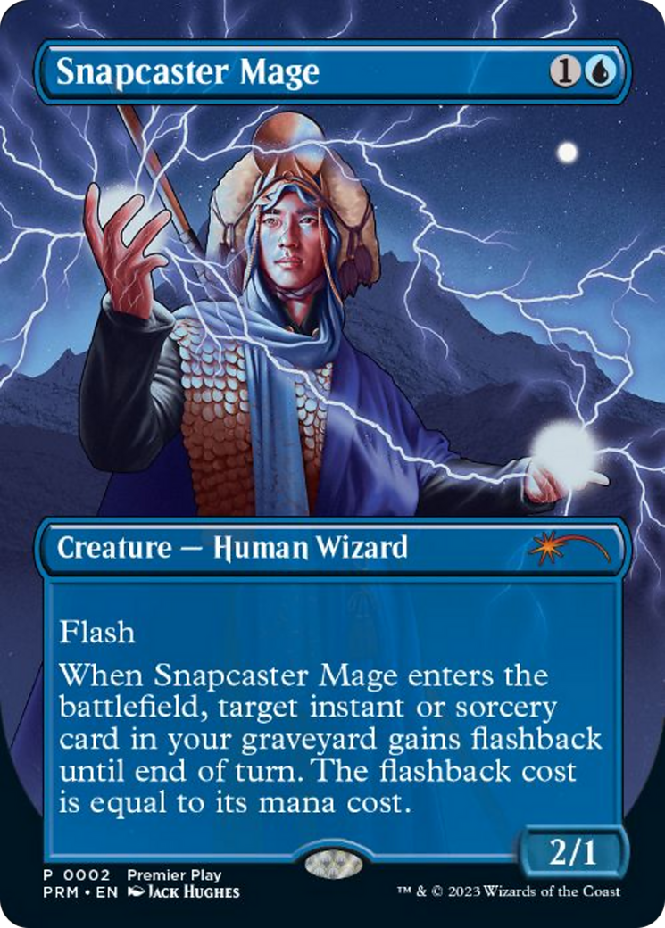 Snapcaster Mage (Borderless Alternate Art) [Regional Championship Qualifiers 2023] | Black Swamp Games