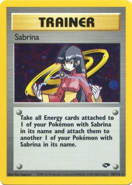 Sabrina (20/132) [Gym Challenge Unlimited] | Black Swamp Games