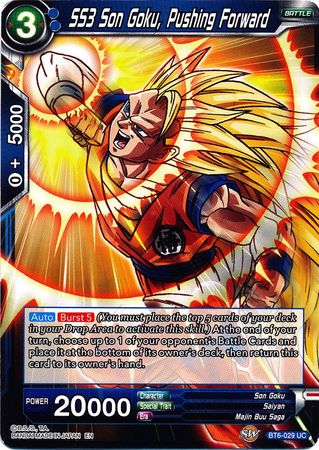 SS3 Son Goku, Pushing Forward [BT6-029] | Black Swamp Games