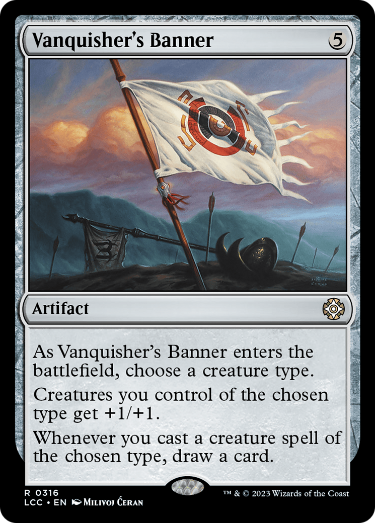 Vanquisher's Banner [The Lost Caverns of Ixalan Commander] | Black Swamp Games