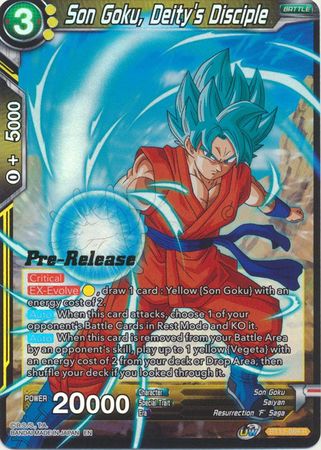 Son Goku, Deity's Disciple (BT12-089) [Vicious Rejuvenation Prerelease Promos] | Black Swamp Games