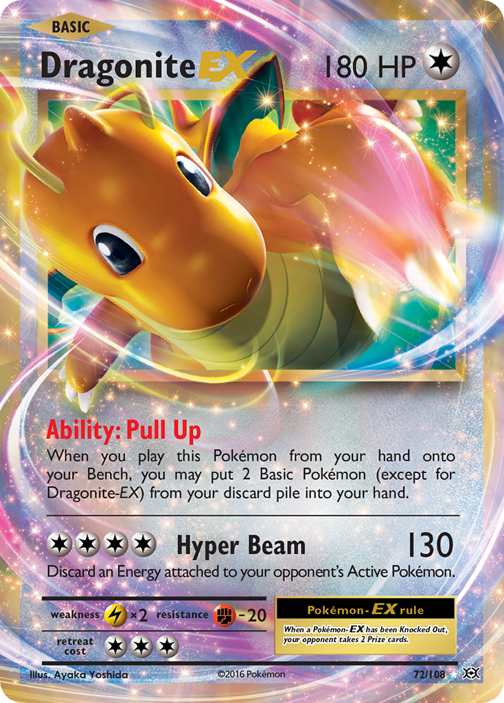 Dragonite EX (72/108) [XY: Evolutions] | Black Swamp Games