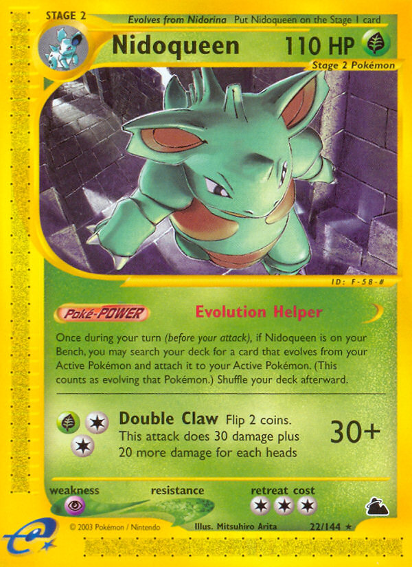 Nidoqueen (22/144) [Skyridge] | Black Swamp Games