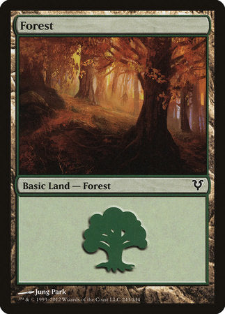Forest (243) [Avacyn Restored] | Black Swamp Games