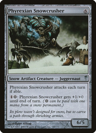 Phyrexian Snowcrusher [Coldsnap] | Black Swamp Games