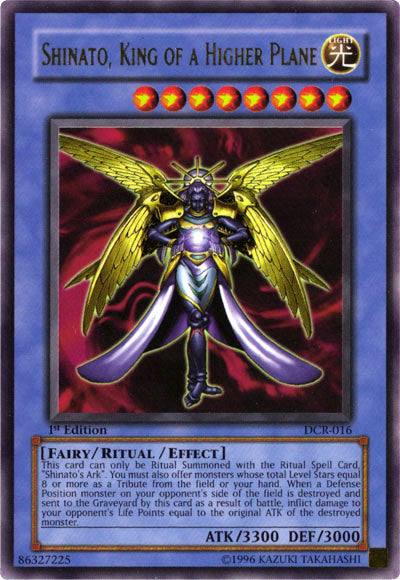 Shinato, King of a Higher Plane [DCR-016] Ultra Rare | Black Swamp Games