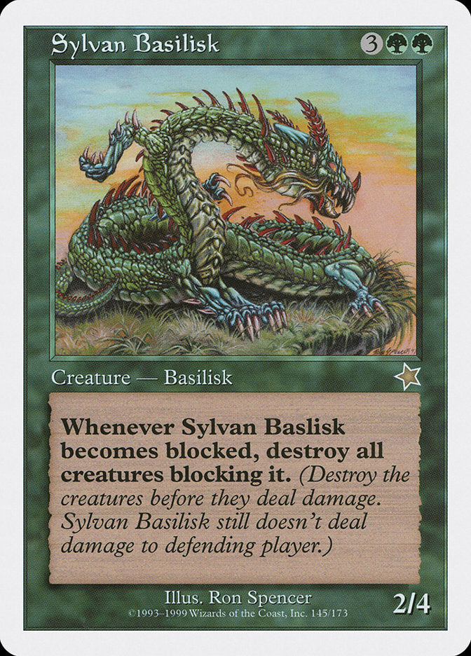 Sylvan Basilisk [Starter 1999] | Black Swamp Games