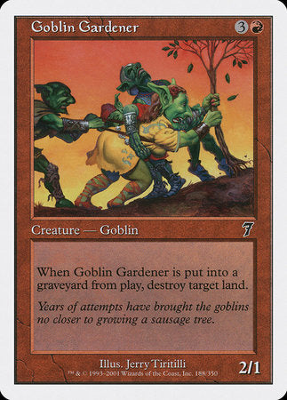 Goblin Gardener [Seventh Edition] | Black Swamp Games