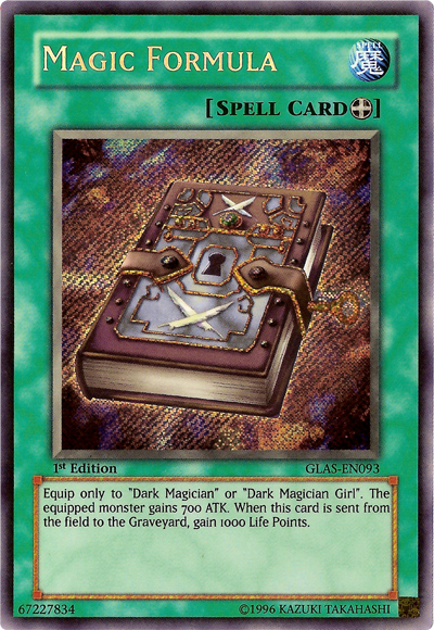 Magic Formula [GLAS-EN093] Secret Rare | Black Swamp Games