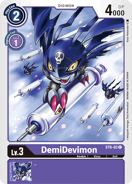 DemiDevimon [ST6-02] [Starter Deck: Venomous Violet] | Black Swamp Games