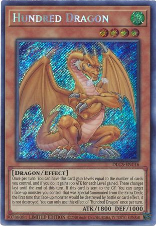 Hundred Dragon [DLCS-EN146] Secret Rare | Black Swamp Games