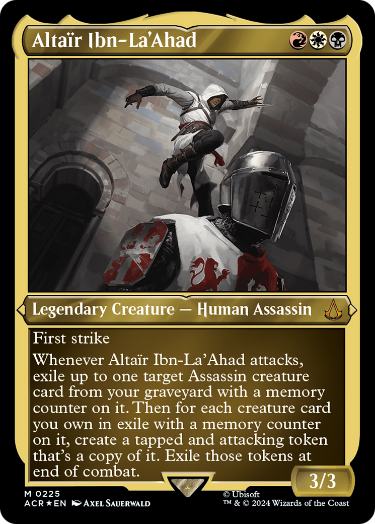 Altair Ibn-La'Ahad (Foil Etched) [Assassin's Creed] | Black Swamp Games