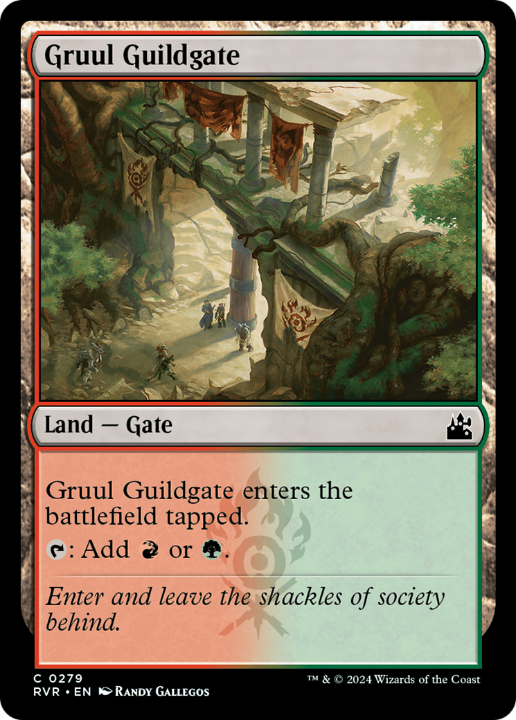 Gruul Guildgate [Ravnica Remastered] | Black Swamp Games