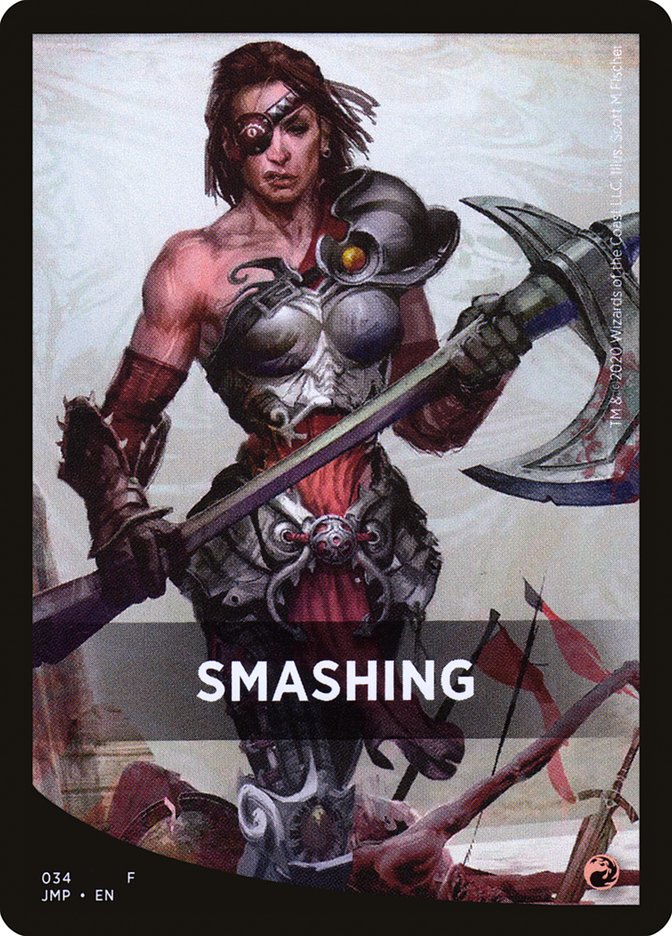 Smashing Theme Card [Jumpstart Front Cards] | Black Swamp Games