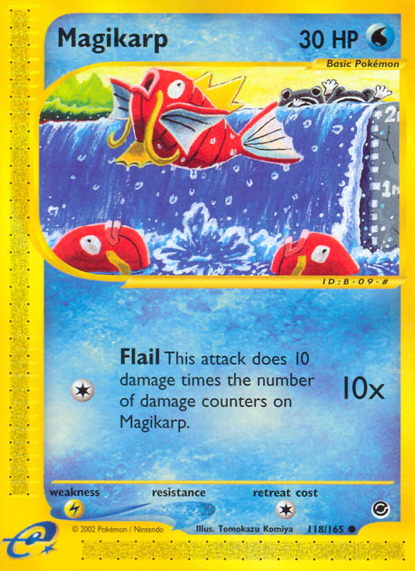 Magikarp (118/165) [Expedition: Base Set] | Black Swamp Games