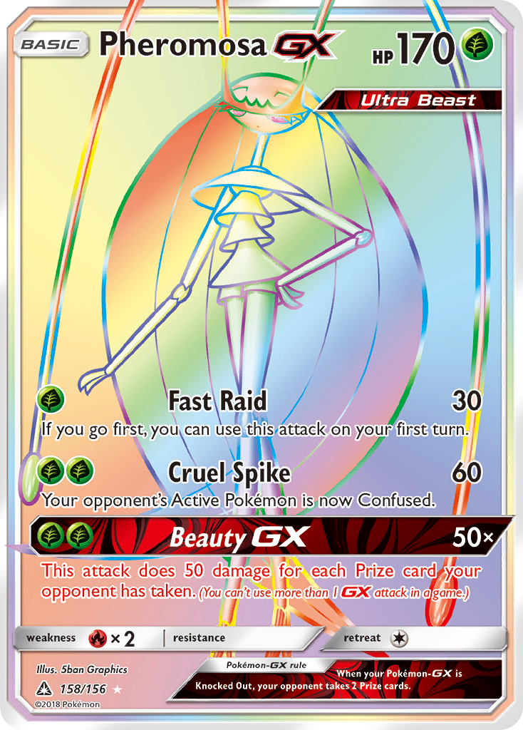 Pheromosa GX (158/156) [Sun & Moon: Ultra Prism] | Black Swamp Games