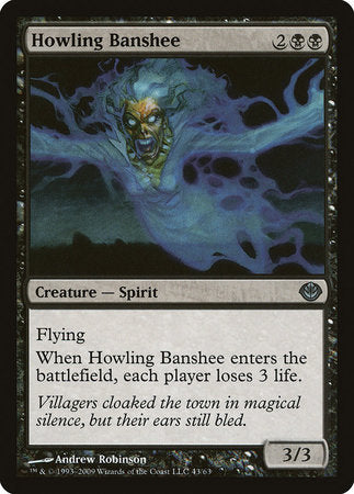 Howling Banshee [Duel Decks: Garruk vs. Liliana] | Black Swamp Games