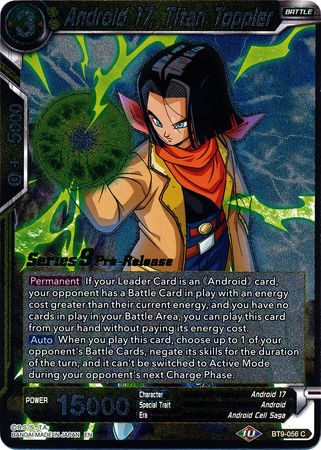 Android 17, Titan Toppler [BT9-056] | Black Swamp Games