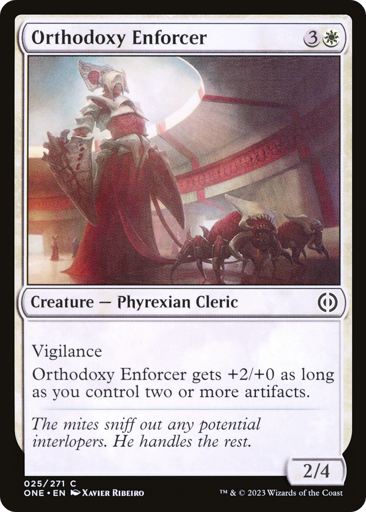 Orthodoxy Enforcer [Phyrexia: All Will Be One] | Black Swamp Games