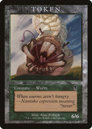 Wurm Token (Odyssey) [Magic Player Rewards 2002] | Black Swamp Games