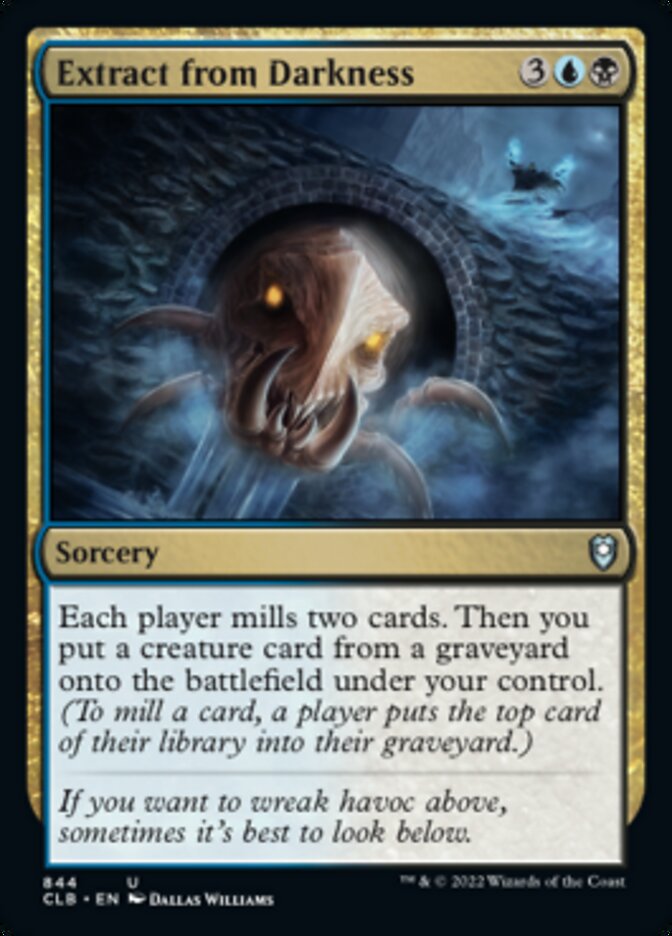 Extract from Darkness [Commander Legends: Battle for Baldur's Gate] | Black Swamp Games