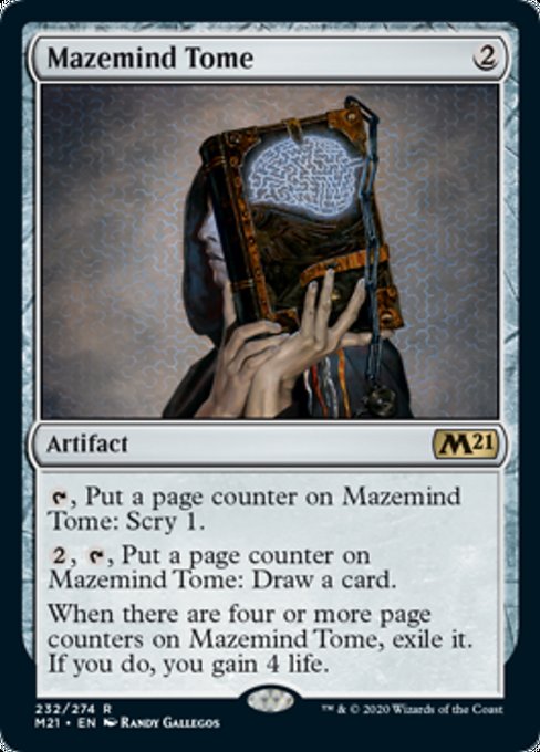 Mazemind Tome [Core Set 2021] | Black Swamp Games