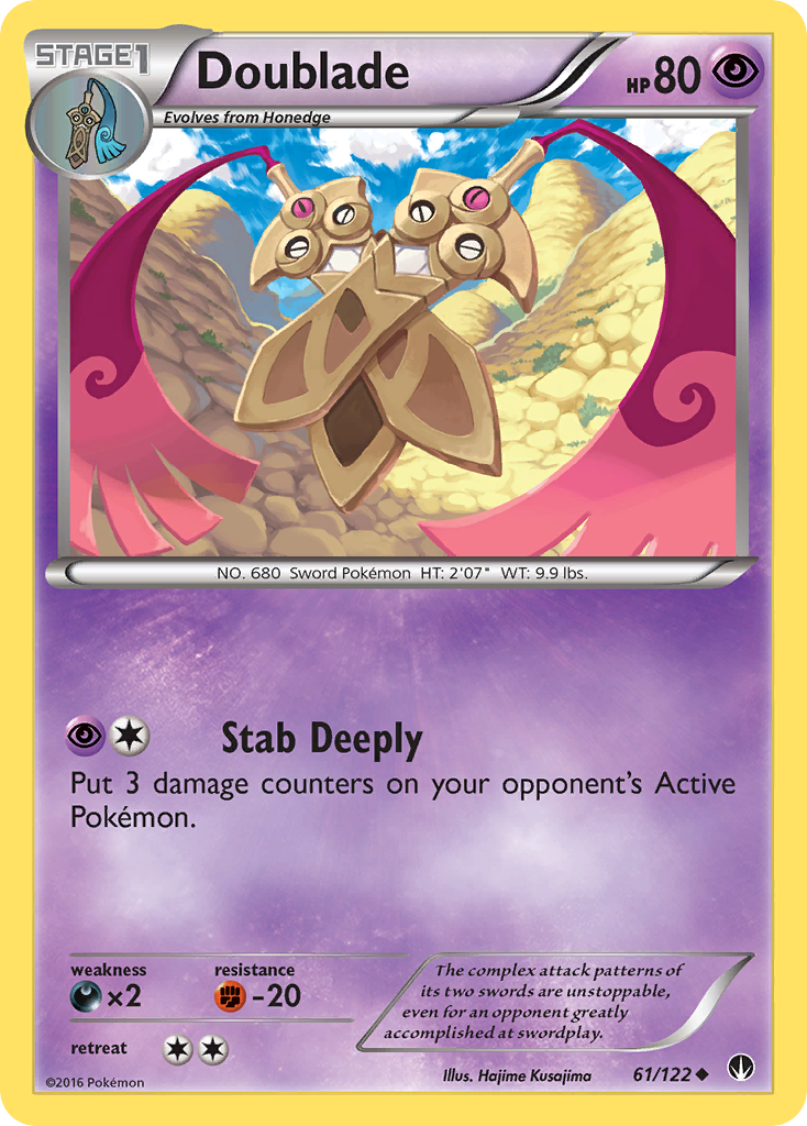 Doublade (61/122) [XY: BREAKpoint] | Black Swamp Games