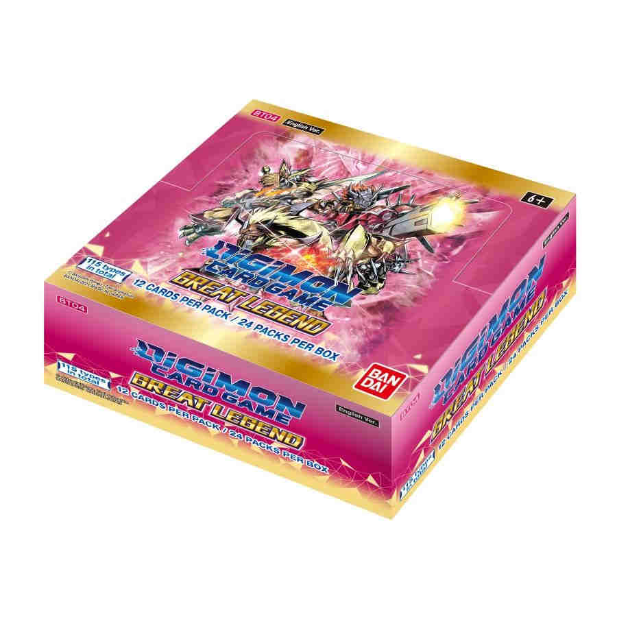 Digimon Card Game Booster Box Ver. 4.0 Great Legend | Black Swamp Games
