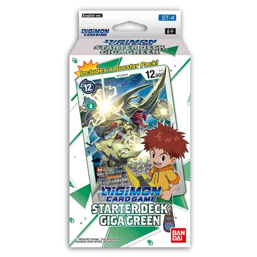 Digimon Card Game - Giga Green Starter Deck | Black Swamp Games