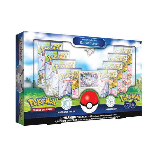 Pokemon TCG: Pokémon GO Radiant Eevee Premium Collection Box | Black Swamp Games