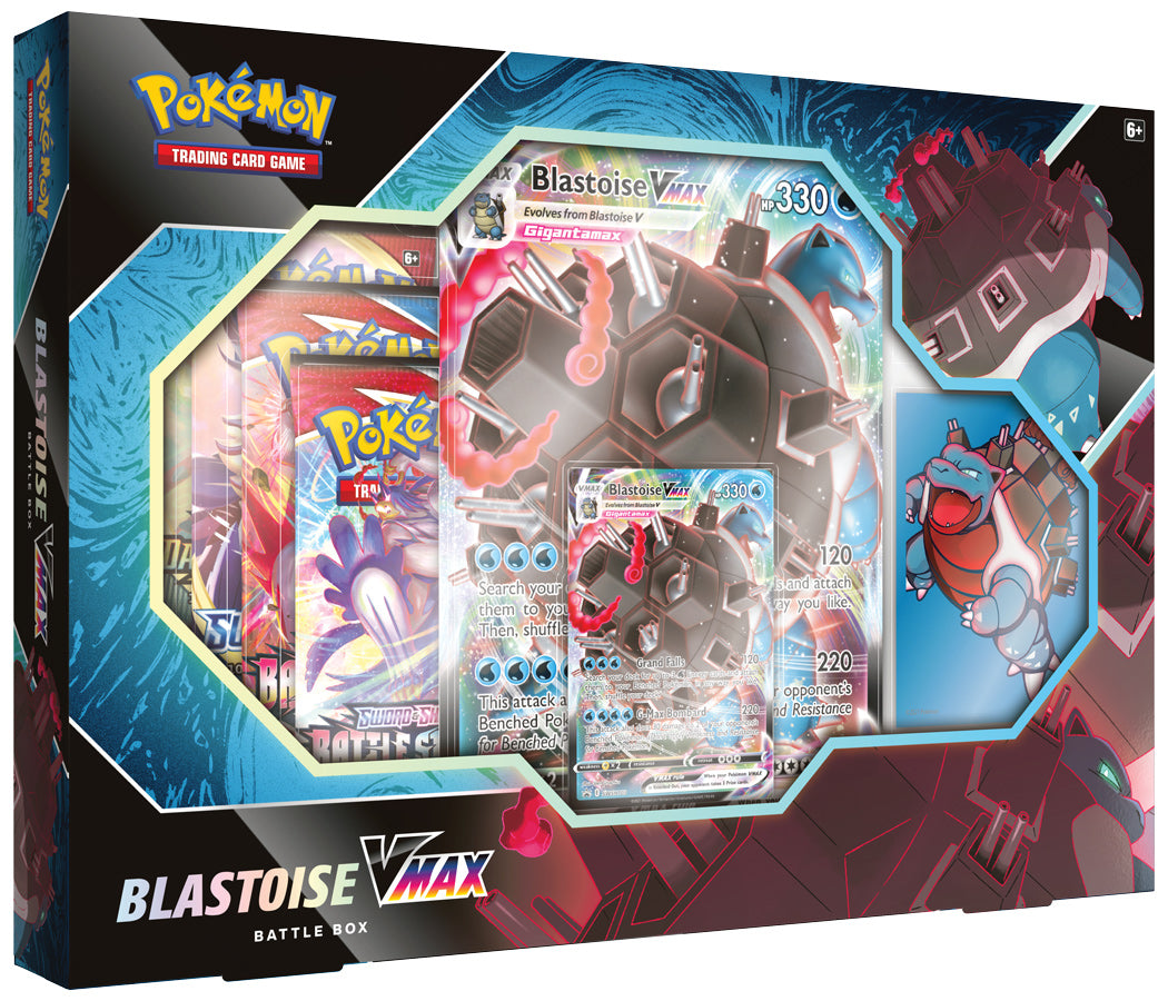 Pokémon TCG: Venusaur/Blastoise VMAX Battle Box | Black Swamp Games