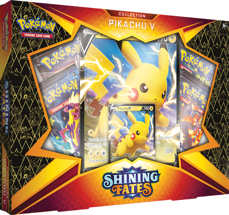 Pokémon Shining Fates: Pikachu V Collection | Black Swamp Games