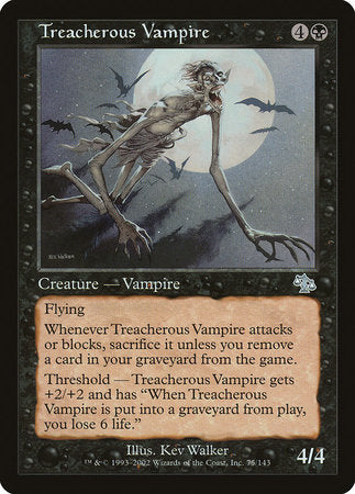 Treacherous Vampire [Judgment] | Black Swamp Games