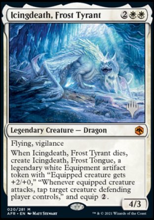 Icingdeath, Frost Tyrant (Promo Pack) [Dungeons & Dragons: Adventures in the Forgotten Realms Promos] | Black Swamp Games