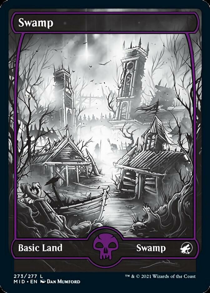 Swamp (273) [Innistrad: Midnight Hunt] | Black Swamp Games