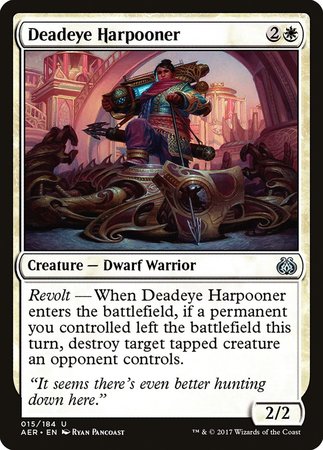 Deadeye Harpooner [Aether Revolt] | Black Swamp Games