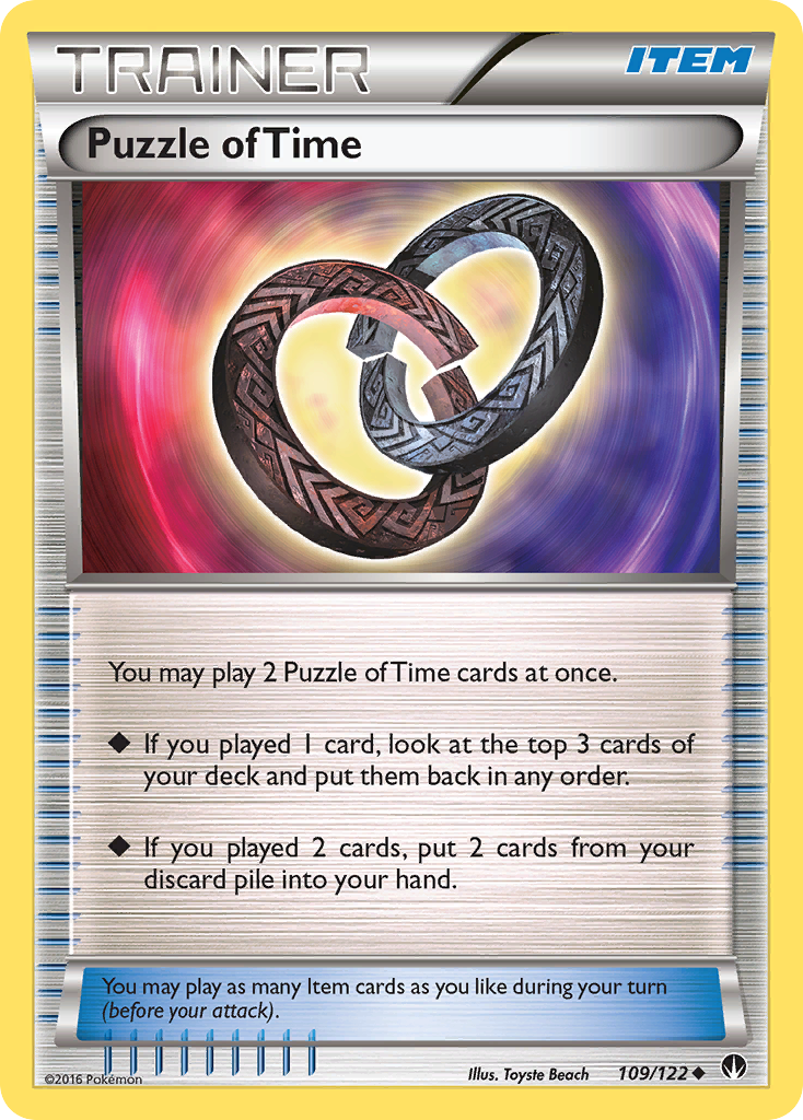 Puzzle of Time (109/122) [XY: BREAKpoint] | Black Swamp Games
