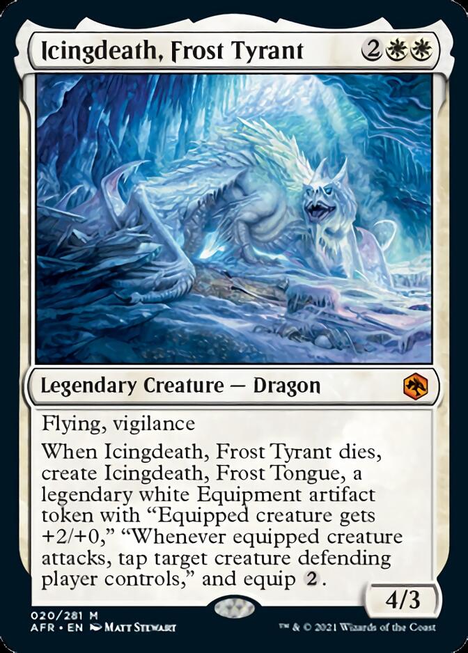 Icingdeath, Frost Tyrant [Dungeons & Dragons: Adventures in the Forgotten Realms] | Black Swamp Games