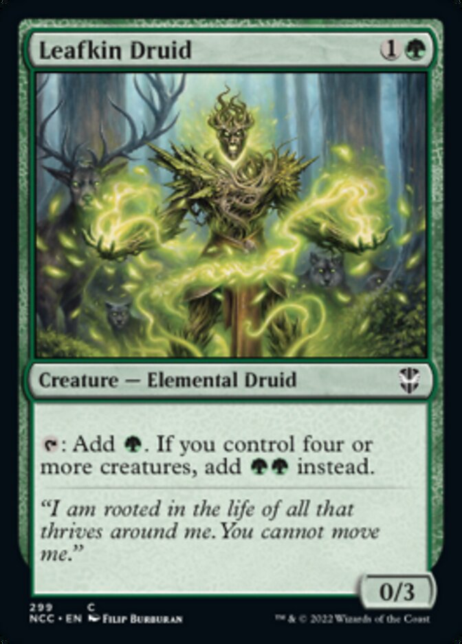 Leafkin Druid [Streets of New Capenna Commander] | Black Swamp Games