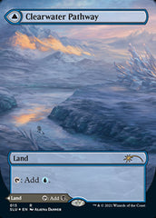 Clearwater Pathway // Murkwater Pathway (Borderless) [Secret Lair: Ultimate Edition 2] | Black Swamp Games