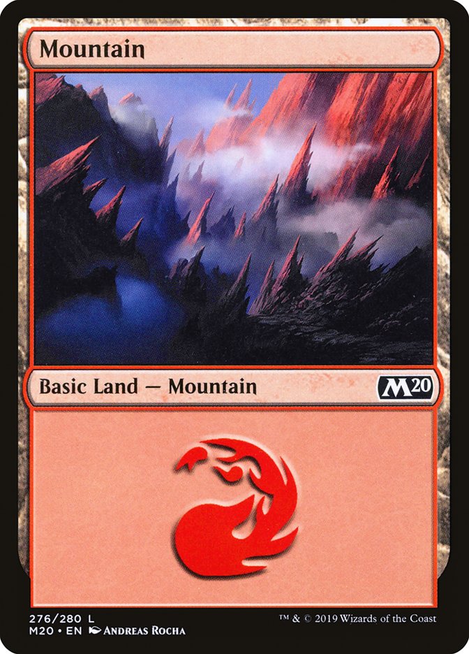 Mountain (#276) [Core Set 2020] | Black Swamp Games