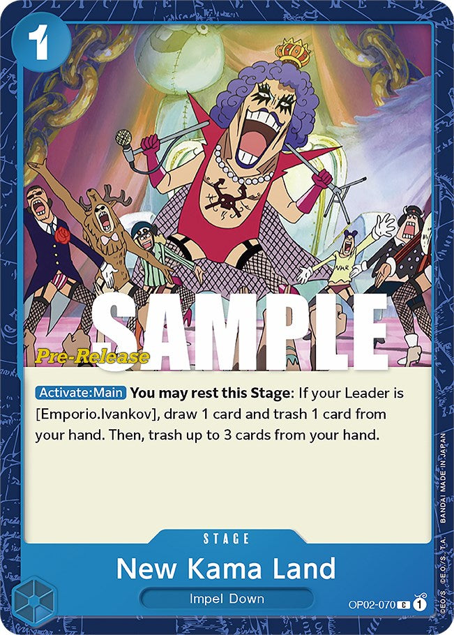 New Kama Land [Paramount War Pre-Release Cards] | Black Swamp Games