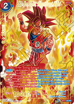 SSG Son Goku, Magnificent Might (SPR) (BT17-138) [Ultimate Squad] | Black Swamp Games