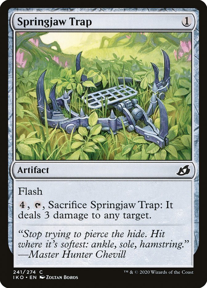 Springjaw Trap [Ikoria: Lair of Behemoths] | Black Swamp Games