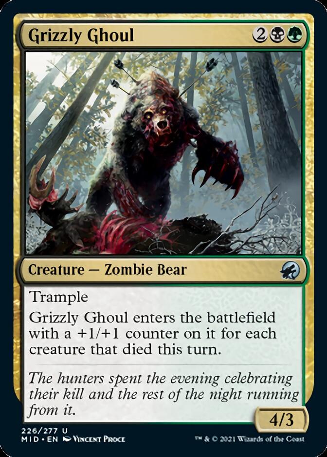 Grizzly Ghoul [Innistrad: Midnight Hunt] | Black Swamp Games